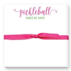 Pickleball Makes Me Happy Notepad