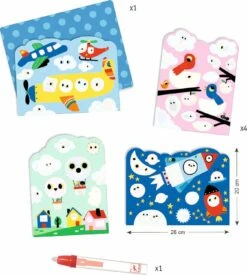 Djeco PG Paint W/Water - Hidden Sky 5 Djeco PG Paint W/Water - Hidden Sky -Toyology Toys djcodj09061 1