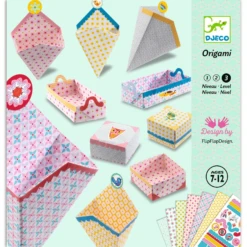 Djeco Small Boxes Origami Paper Craft Kit