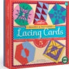 Lacing Cards Shapes & Patterns -Toyology Toys eboolcgeo