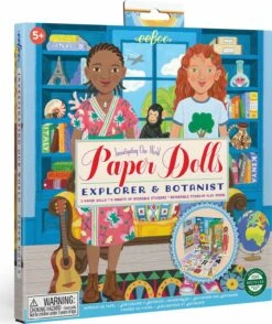 Explorer And Botanist Paper Doll Set