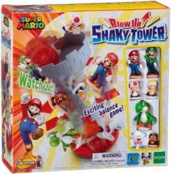 Super Mario Blow UP ! Shaky Tower -Toyology Toys ecc9069b8ed12ac5727ca4a97c01b4b5