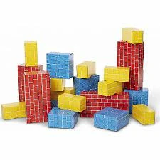 Jumbo Cardboard Blocks (24 pc) Melissa & Doug Jumbo Cardboard Blocks (24 Pc) -Toyology Toys f70bc86f7fa16b8decdc6bd1eac68af5