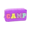 Varsity Collection Nylon Cosmetic Bag - Camp -Toyology Toys f873d0212d553ba8b2a352ea4a7fa09d