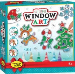 Holiday Easy Sparkle Window Art