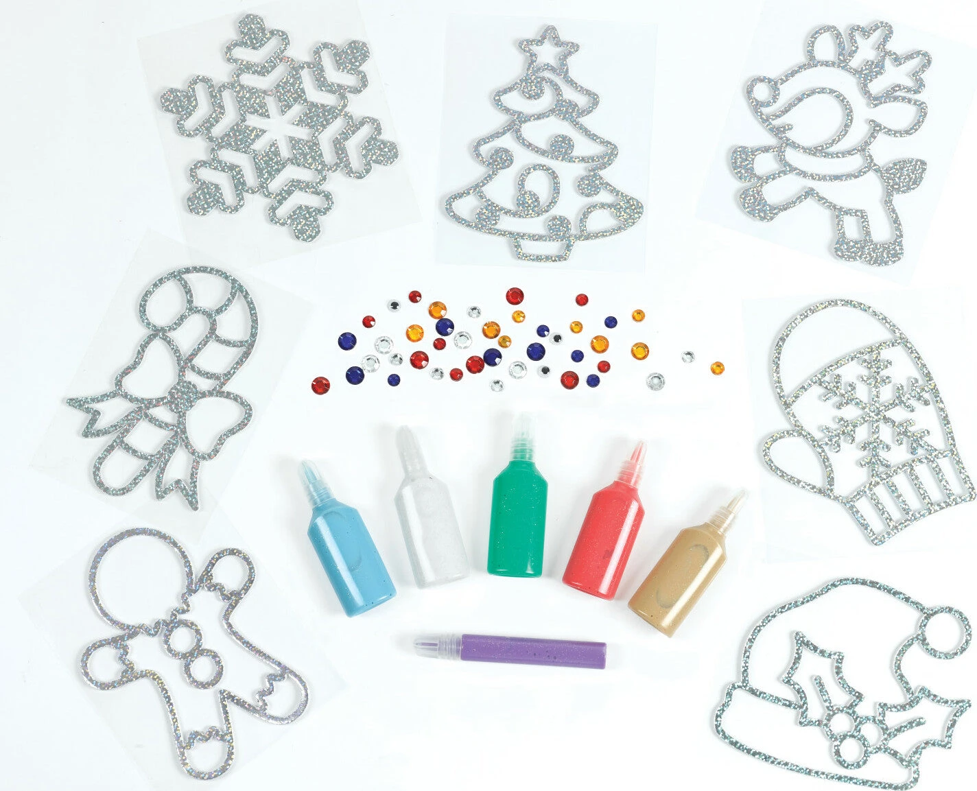 Holiday Easy Sparkle Window Art Holiday Easy Sparkle Window Art -Toyology Toys fabe6320000 9