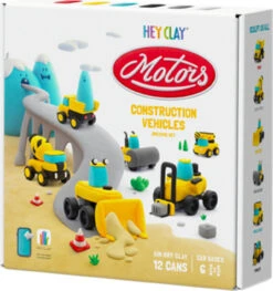 Fat Brain Toys Hey Clay - Construction Vehicles