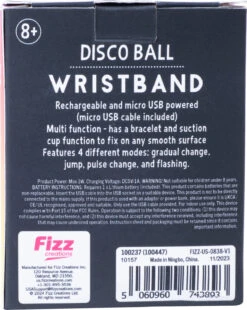 Disco Wristband -Toyology Toys fizc100237 4