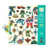 Djeco Robots Sticker Sheets