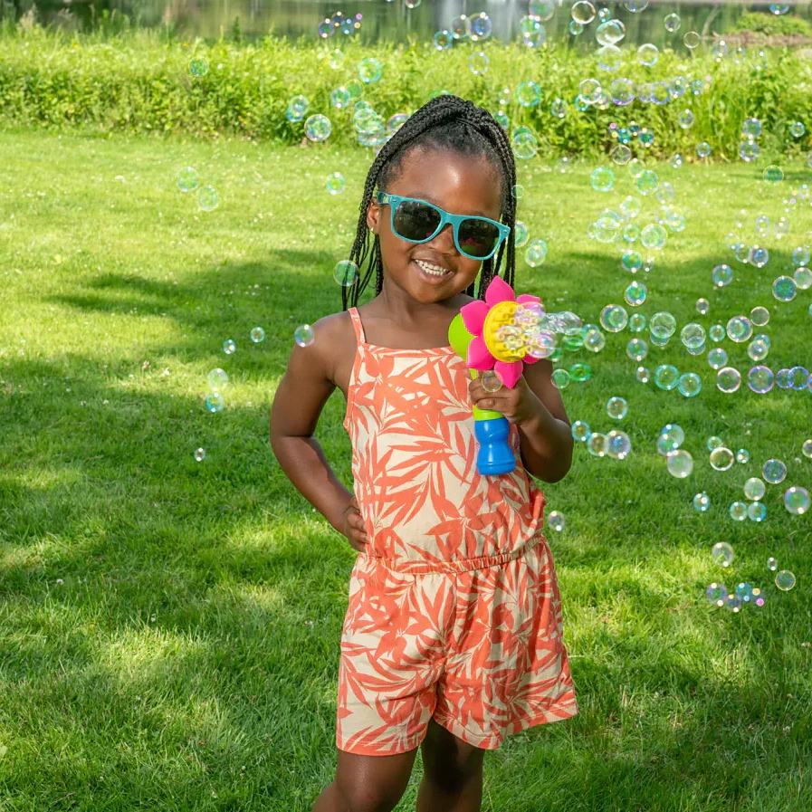 Fubbles Sunflower Dippin' Bubble Blower Fubbles Sunflower Dippin' Bubble Blower -Toyology Toys fubbles sunflowerbubbler toyologytoys