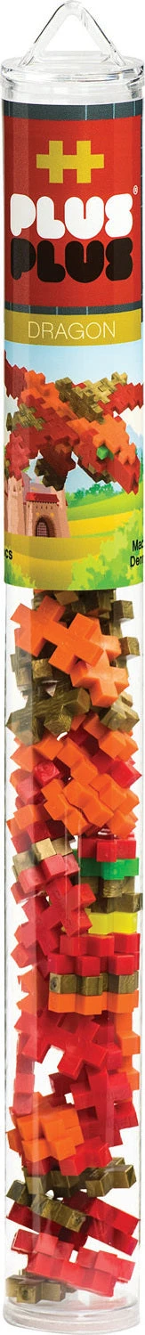 PLUS-PLUS Plus Plus Dragon Tube