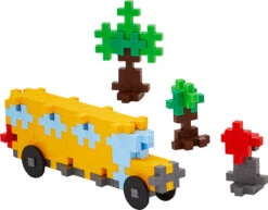 Plus-Plus Tube - School Bus