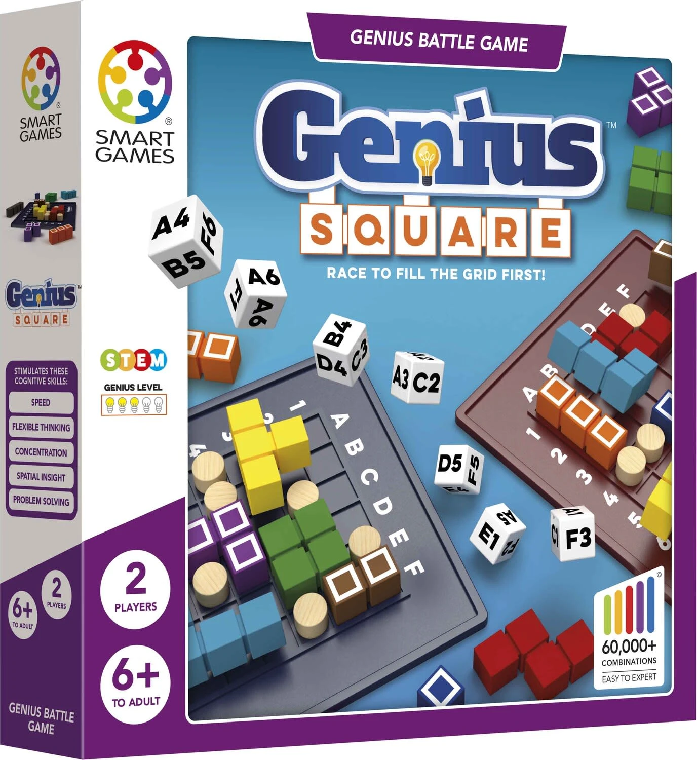 The Genius Square The Genius Square -Toyology Toys genius square