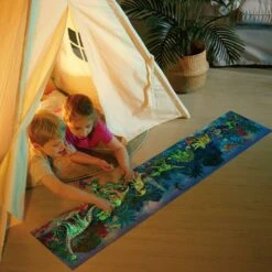 Dinosaurs - 200pc Glow In The Dark Puzzle -Toyology Toys hapee1632 7