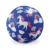 Crocodile Creek 5" Playground Ball / Purple Unicorn -Toyology Toys hracwbfeflaxdje1fent