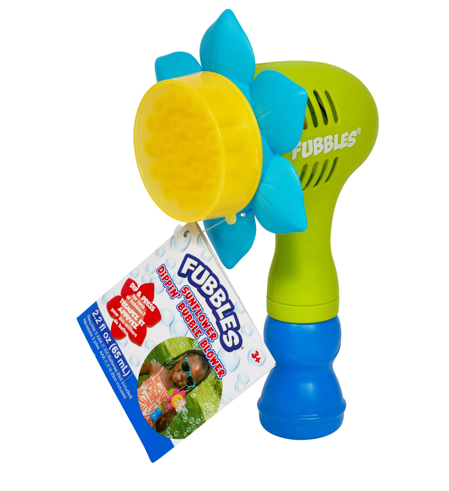 Fubbles Sunflower Dippin' Bubble Blower Fubbles Sunflower Dippin' Bubble Blower -Toyology Toys image d5d32697 5677 485d 9640 404f92ce222f scaled