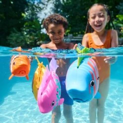 SPIN MASTER Swimways Rainbow Reef Water Activated Fish -Toyology Toys itpigkujqvlg0wioa43c