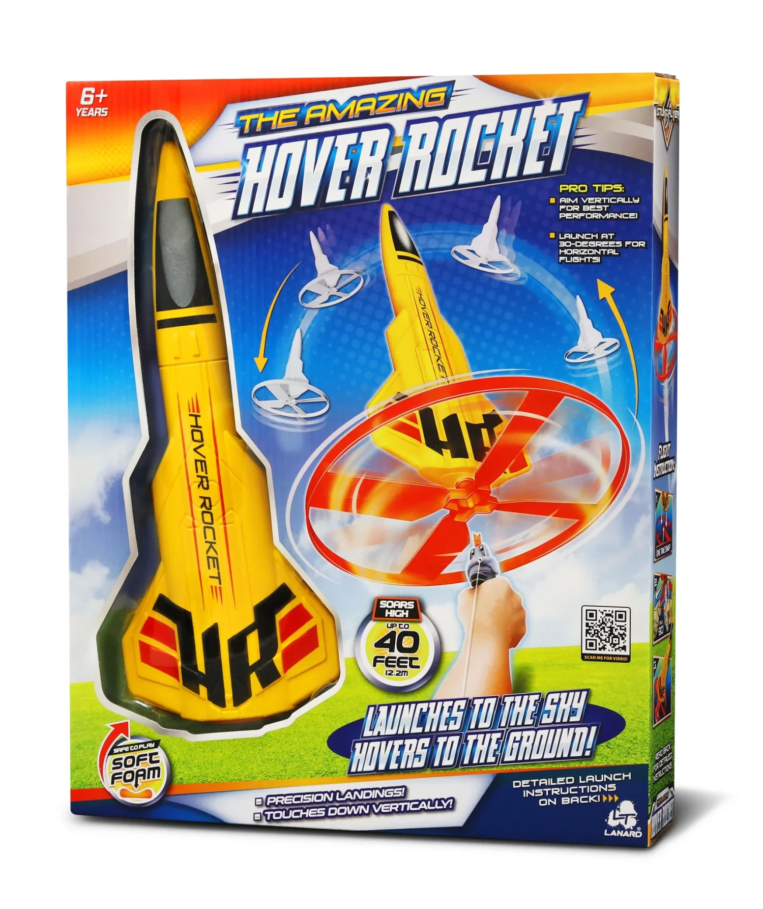 The Amazing Hover Rocket The Amazing Hover Rocket -Toyology Toys