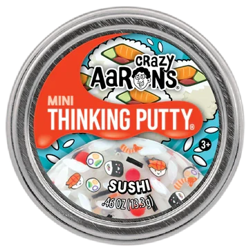 2" Sushi Crazy Aaron's Thinking Putty 2" Sushi Crazy Aaron's Thinking Putty -Toyology Toys