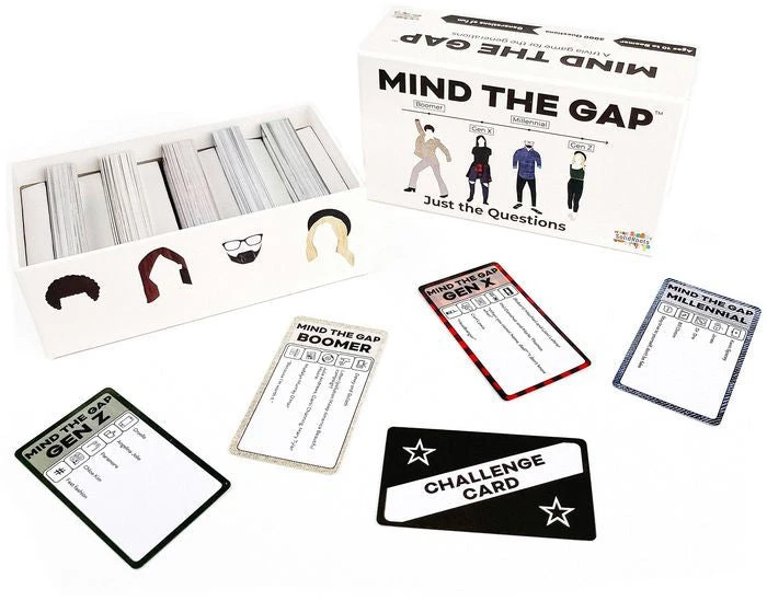 Mind the Gap Trivia Game Mind The Gap Trivia Game -Toyology Toys