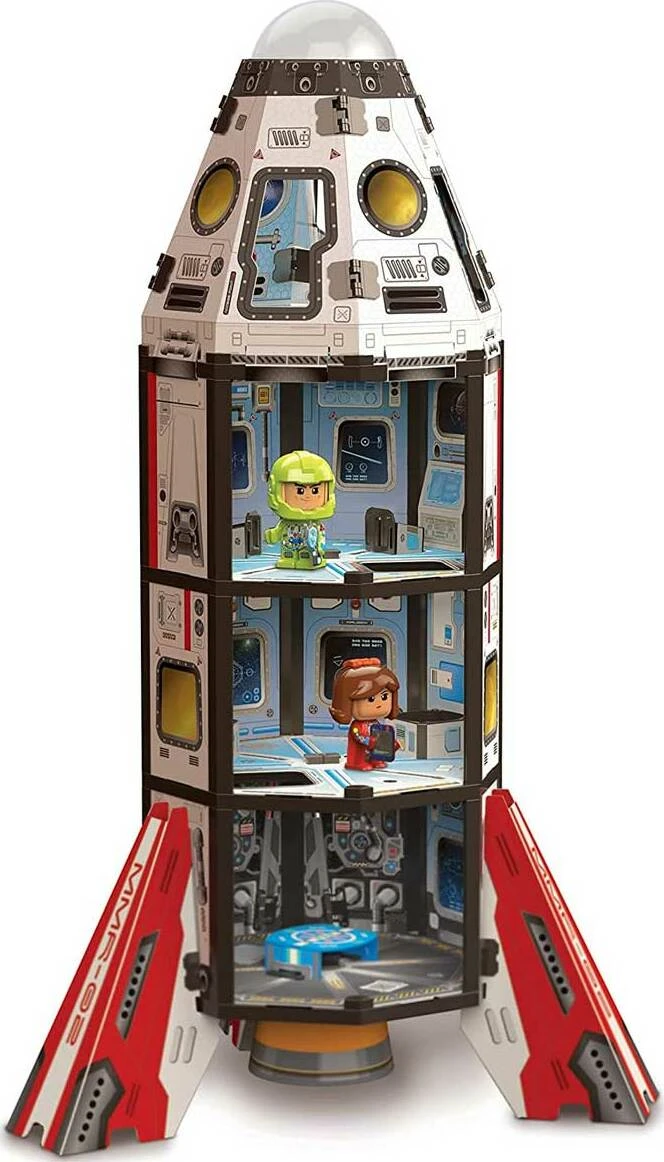 Mars Mission Rocket Mars Mission Rocket -Toyology Toys luklgujroc02 2
