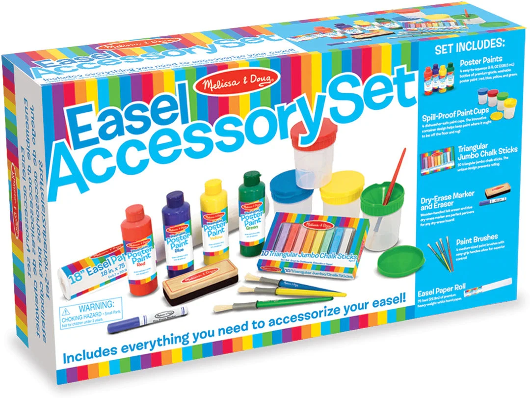 Easel Accessory Set (29 pcs) Melissa & Doug Easel Accessory Set (29 Pcs) -Toyology Toys md4145 1