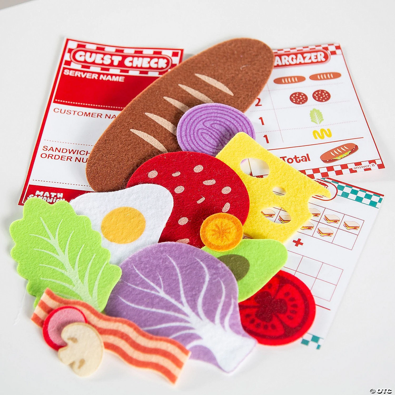 Math Sandwich Math Sandwich -Toyology Toys mndw14284551 2