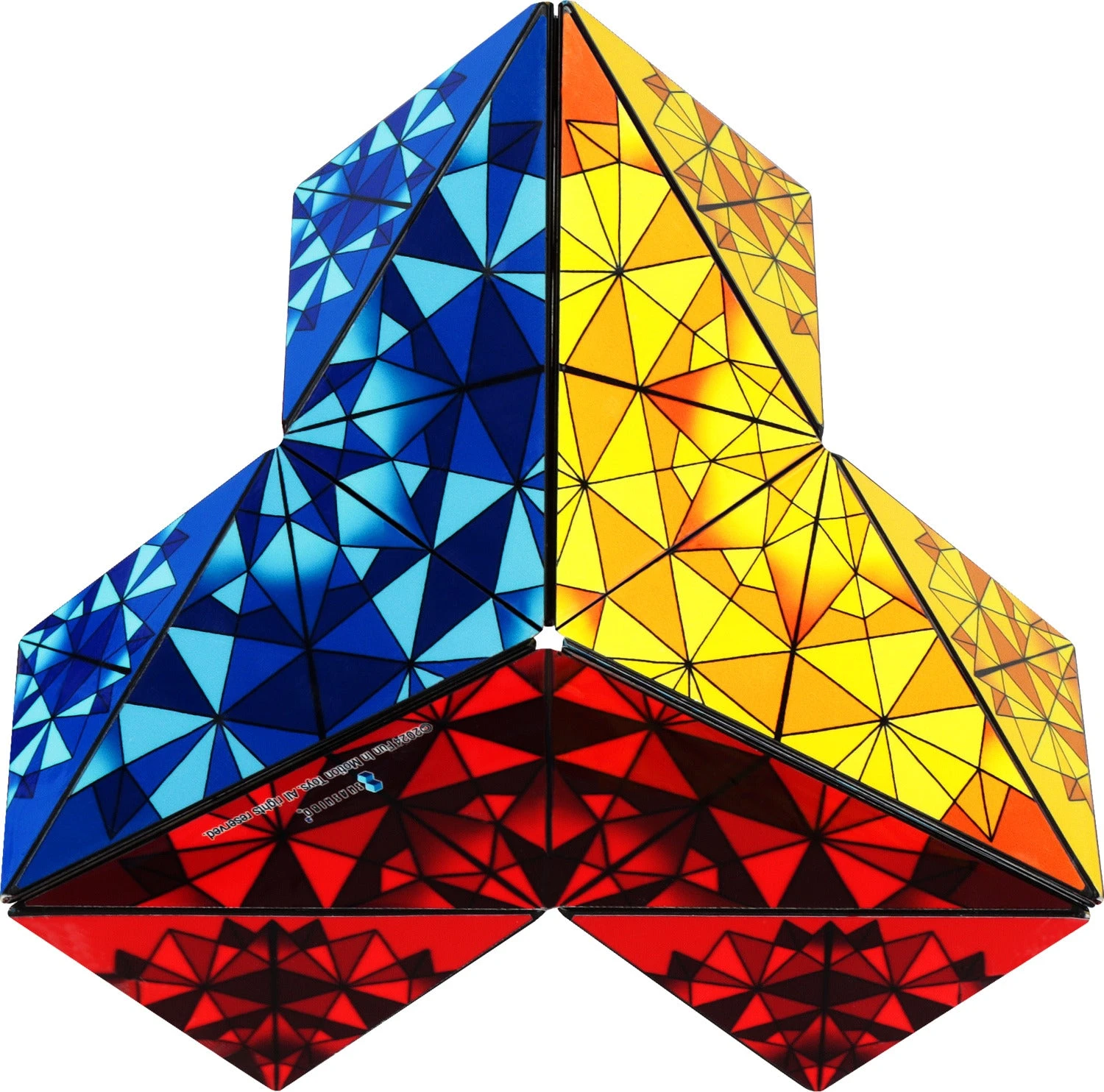 Shashibo Squared - Primary Pizazz Shashibo Squared - Primary Pizazz -Toyology Toys mozishsq03pp 9