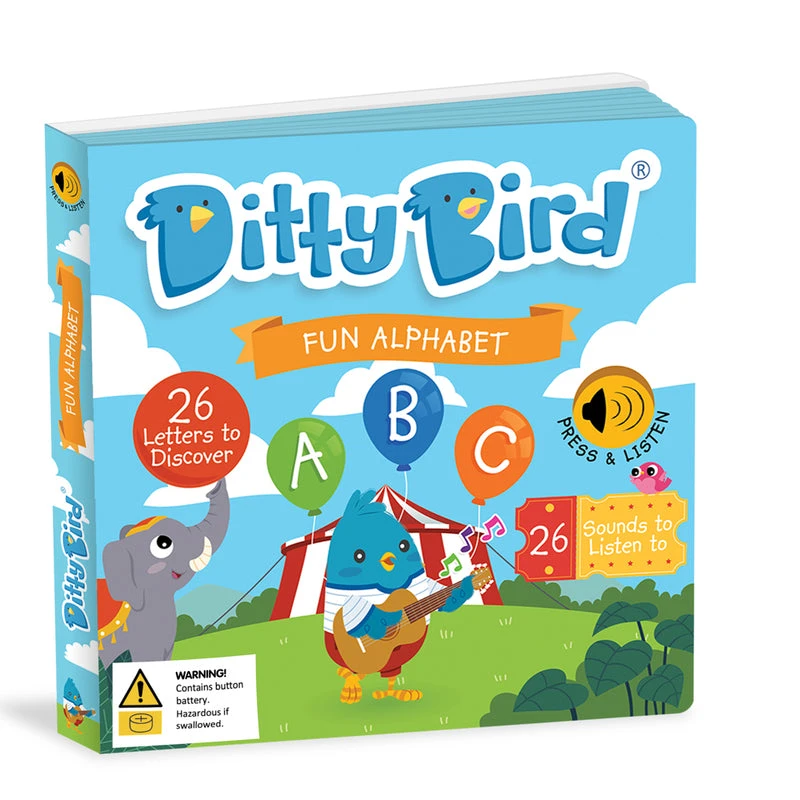 Ditty Bird - Fun Alphabet Ditty Bird - Fun Alphabet -Toyology Toys nqbapolytr3mw42lerpw