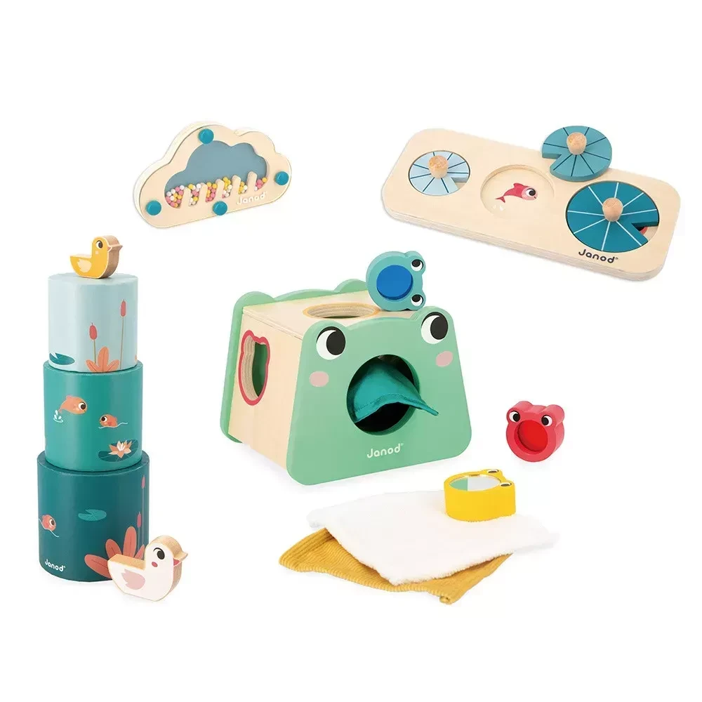Janod Developmental Activity Box - 12mo Janod Developmental Activity Box - 12mo -Toyology Toys pmlzdah2flrybhusgrft