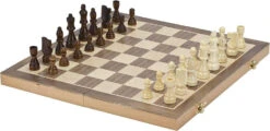 Wooden Folding 3 In 1 Game Set