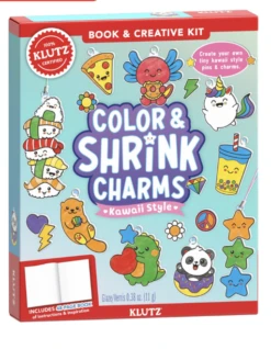 KLUTZ Color & Shrink Charms: Kawaii Style
