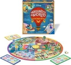 Disney Around The World Board Game 4 Disney Around The World Board Game -Toyology Toys rave22379 2