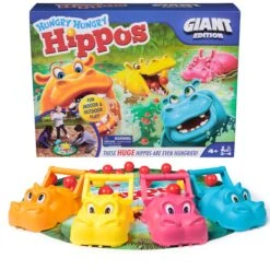 SPIN MASTER Hungry Hungry Hippos Giant Edition