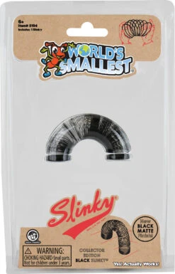 World's Smallest Collector Edition Black Slinky