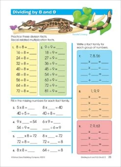 Multiplication & Division 3-4 -Toyology Toys szpc02215 2