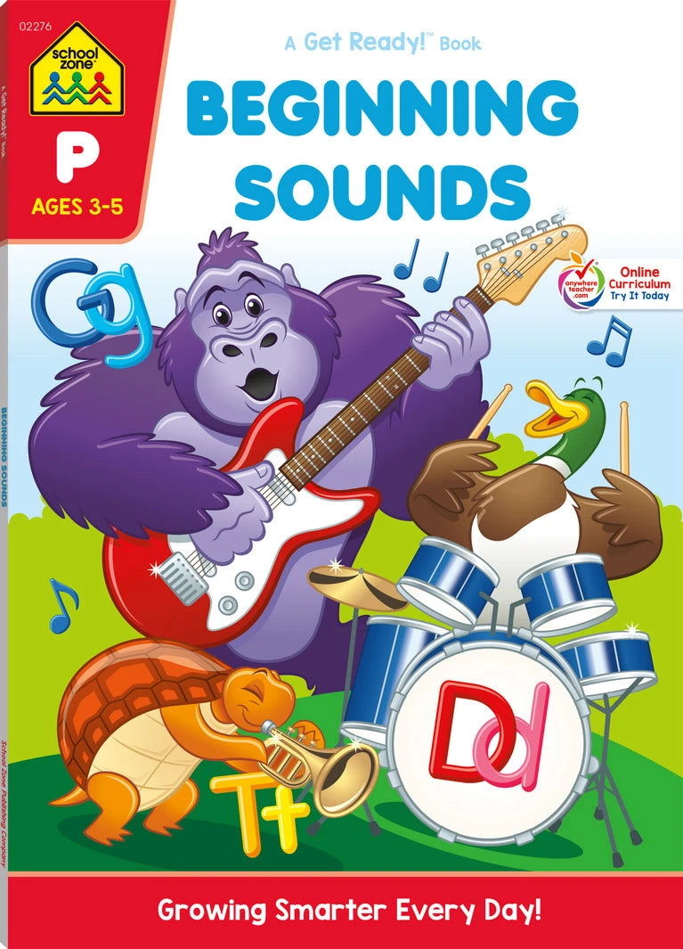 Beginning Sounds Ages 3-5 Beginning Sounds Ages 3-5 -Toyology Toys szpc02276