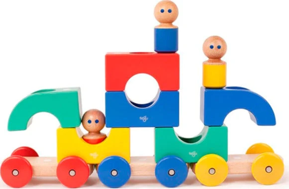 Tegu Tram Tegu Tram -Toyology Toys tegutrmrbw801t 7