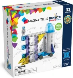 Magna -Tiles Space + MicroMags 32pc