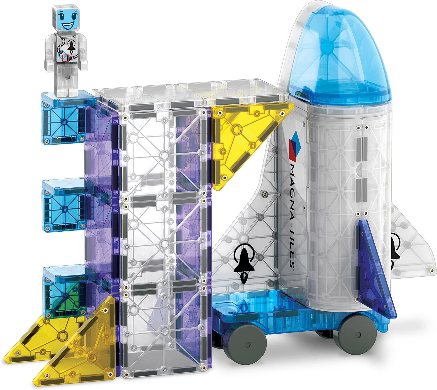 Magna -Tiles Space + MicroMags 32pc Magna -Tiles Space + MicroMags 32pc -Toyology Toys tgtg au24 242032sp 2