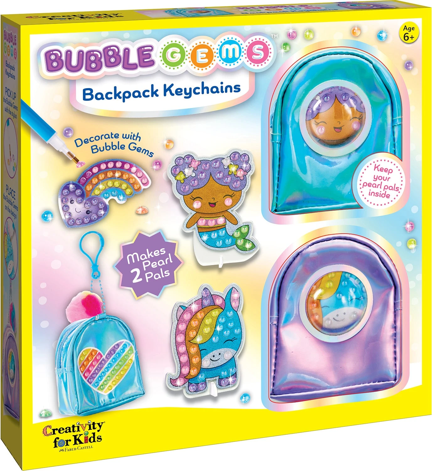 Bubble Gems™ Backpack Key Chains Bubble Gems™ Backpack Key Chains -Toyology Toys tgtg au24 6462000