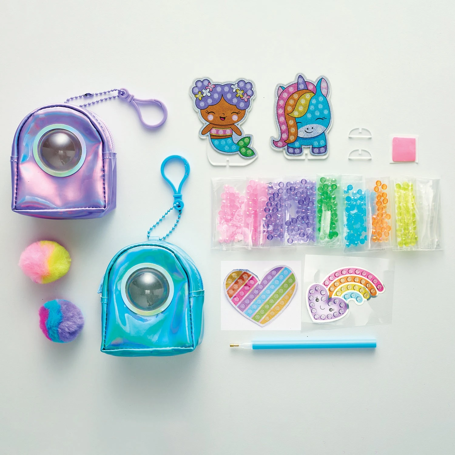Bubble Gems™ Backpack Key Chains Bubble Gems™ Backpack Key Chains -Toyology Toys tgtg au24 6462000 1
