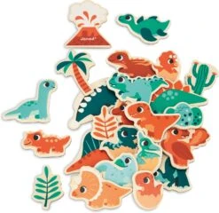 Janod Dino Magnets 24pc Set 4 Janod Dino Magnets 24pc Set -Toyology Toys tgtg au24 j05839