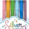 Ooly Silver Lining Colorful Outlines Markers Set Of 6 -Toyology Toys tgtg ho21 130082