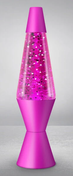 SCHYLLING Pink Sparkle Lava Lamp