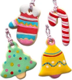 Make & Paint Clay Cookie Ornaments -Toyology Toys tgtg ho24 btst023 2