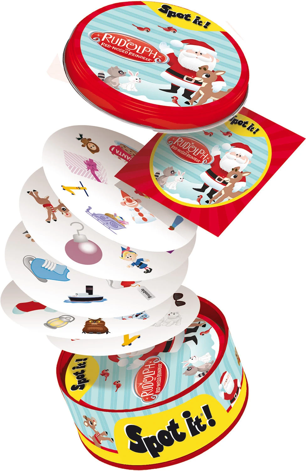 Rudolph The Red Nosed Reindeer Spot It Rudolph The Red Nosed Reindeer Spot It -Toyology Toys tgtg ho24 si033069