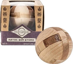 True Genius Wood And Metal Brainteaser Puzzles -Toyology Toys tgtg ho24 tg1012 3