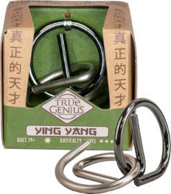 True Genius Wood And Metal Brainteaser Puzzles -Toyology Toys tgtg ho24 tg1012 6