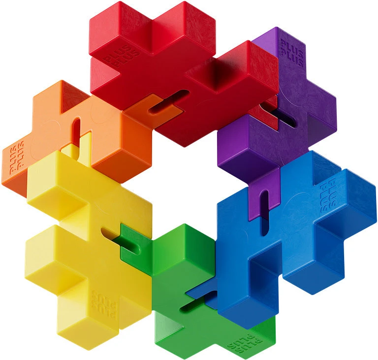 HEXEL - Spectrum PLUS-PLUS HEXEL - Spectrum -Toyology Toys tgtg sp24 tg03485 1